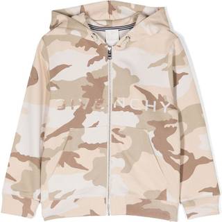 Givenchy Kids Camo-print hoodie - multicoloured - Y 10