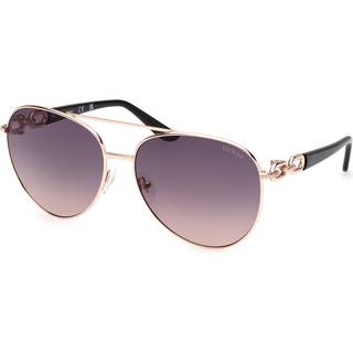 Guess Kvinde GU00158 28B Solbriller Metal Guld Røg Pilot Normal