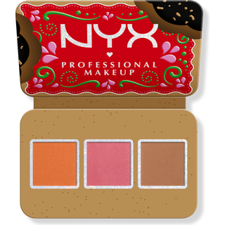 NYX Professional Makeup Holiday Buttermelt Ansigtspalet Skygge Light/Medium 3x4 g - 3x4 g