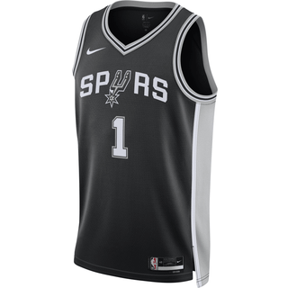 San Antonio Spurs Icon Edition Nike Dri-FIT NBA Swingman-trøje til mænd - sort - 3XL