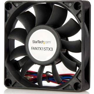 StarTech.com Case Fan 70mm - FAN7X15TX3 - Kabinet køler - 70mm - Sort