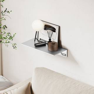 T&B hylde medium - støvet aluminium