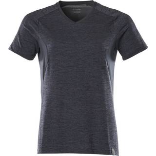 MASCOT ACCELERATE T-shirt, mørk marine-meleret - L