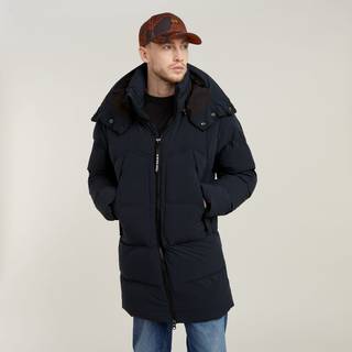 G-Startil mænd. D25347-D518-C742 Parka G- Whistler navy (XL), Casual, Polyester, Blå