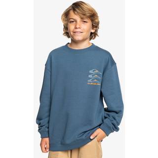 Quiksilver Screen Crew Kids Sweater - T16 - vintage indigo