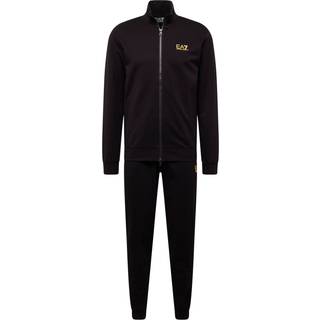 EA7 Emporio Armani Logo Tracksuit Black