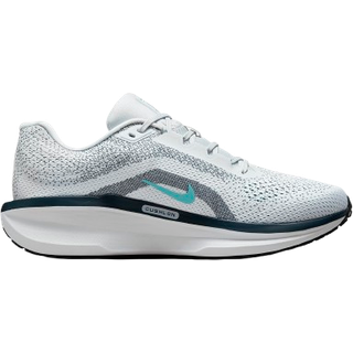 Nike Winflo 11 Neutral Running Shoe Men - White, Dark Blue, Size 9.5 - white