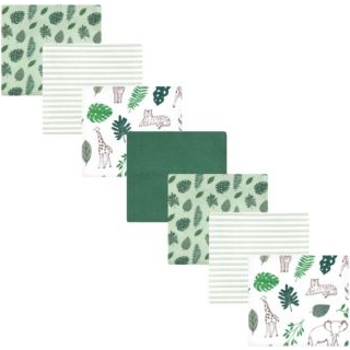Hudson baby unisex baby bomuld flanel, der modtager tæpper bundt jungle en størrelse