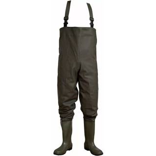 Elka 190000 Ekstra Kraftige Waders med korte Dunlop støvler-oliven-48