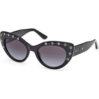 Guess Kvinde GU00163 01B Solbriller Injiceret Sort Røg Cat Eye Normal
