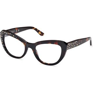 Guess by Marciano Kvinde GM50016 52 Optiske stel Acetat Havana Cat Eye Normal