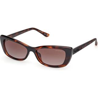 Guess Kvinde GU00156-H 52F Solbriller Injiceret Havana Marrone Firkantet Normal Sfumato