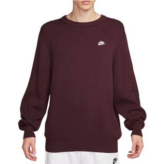 Nike Club-sweater med rund hals til mænd - rød - S
