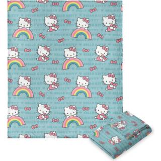 Northwest Hello Kitty Silk Touch Throw Tæppe 50 """" X 70 """" Bow So Sweet