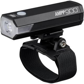 Cateye AMPP900 USB-C genopladelig hjelmlys 900 lumen bredstrålende og legeret krop