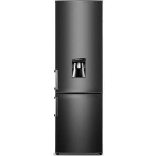 EVUD4049 Køleskab/fryser med vanddispenser 198 + 71 liter, sort