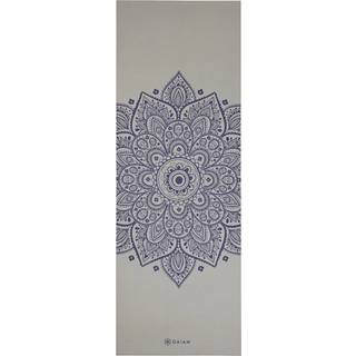 GAIAM Sundial Flower Yoga Mat 5 mm Classic Printed Yogamåtte størrelse 61 x 173 x 0,5 cm farve grå