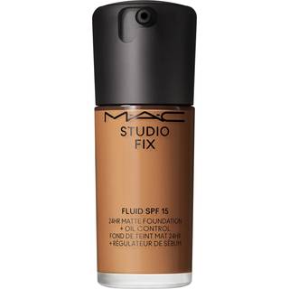 MAC Cosmetics Studio Fix Fluid SPF 15 24HR Matte Foundation + Oil Control Matterende foundation SPF 15 Skygge NW40 30 ml - 30 ml