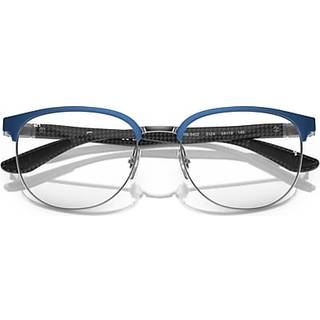 Ray-Ban RX8422 Asian Fit 3124 52 Briller Mænd Blue - Blue on Gunmetal - 52mm