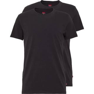 Levis 2-pak Base Crew Neck T-shirt - Black - XX-Large