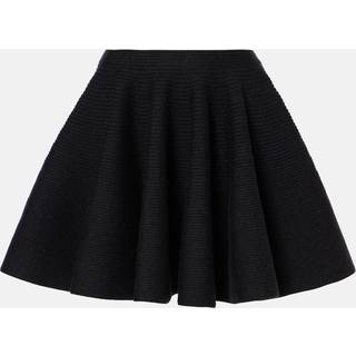 Alaïa Wool-blend miniskirt - black - M