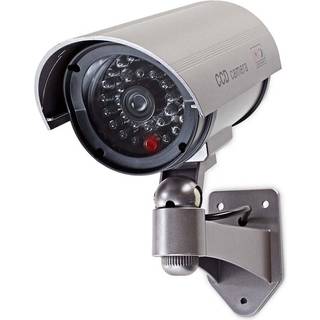 Nedis Dummy overvågningskamera Bullet IP44 Grå