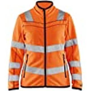 Blåkläder 4966 Dame High Vis Microfleece Jakke / Dame High Vis Microfleece Arbejdsjakke - 3XL - High Vis Orange