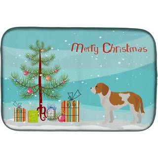 """" Caroline's Treasures CK3802DDM Beaglier #1 Christmas Tree Dish-Drying-Mats 14 X 21 Multicolor """"