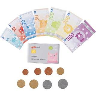 Legepenge (euro) med dyremotiver