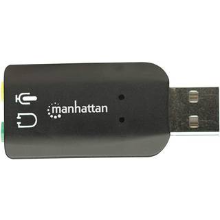IC INTRACOM Manhattan Sound Adapter USB-A to 3.5mm