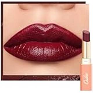 Oulac Color Rich Satin Lipstick - Bourgogne Red Full Coverage Lip Color Creamy Silky -Smooth Moisturizing Satin Matte Finish Infused With Shea Bu