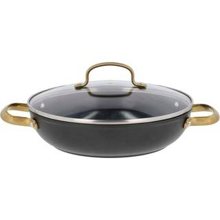 Brasserie Sautergryde fra HOLM - Sort farve - Aluminium/keramisk belægning