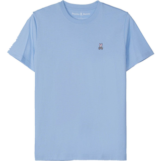 Psycho Bunny Classic Crew Neck T Shirt Blue