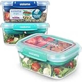 Sistema 1l Rectangle Stax 3stk/pak - Madkasse