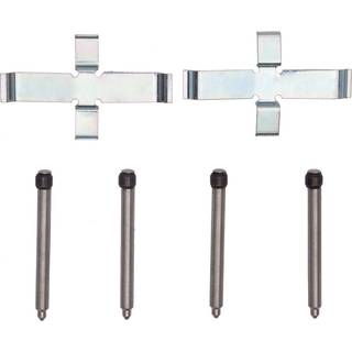 Front Dynamic Friction Company Hardware Kit 340-27004 Til 1967-1974 Volvo 142 1967-1974 Volvo 144 1968-1974 Volvo 145 1975 Volvo 244 1975 Volvo 2