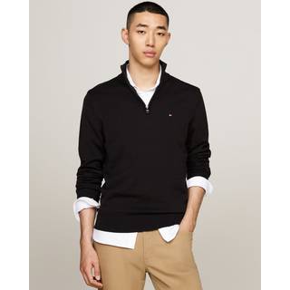 Tommy Hilfiger Herren Pullover schwarz unifarben