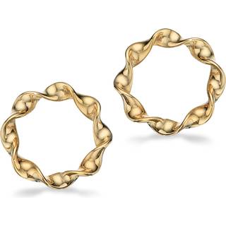 Scrouples Cirkel Ørestikker i 8 Karat Guld 120193