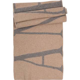 Sigvald Knit Halstørklæde, Oatmeal/Medium Grey Melange