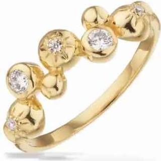 Scrouples Forgyldt Sølv Ring 729152