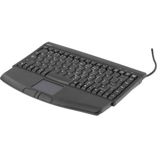 Deltaco TB-5DSU Keyboard Black - ND - Tastatur - Nordisk - Sort