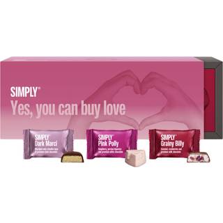 SIMPLY ®-Yes, you can buy love | Gaveæske med 27 stk. Bites