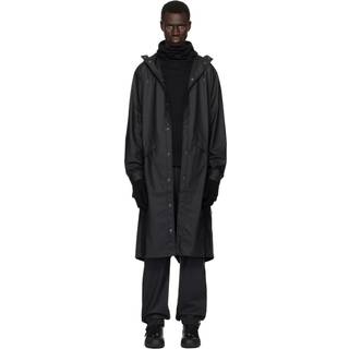 Longer Jacket - Black - Rains - Sort XS