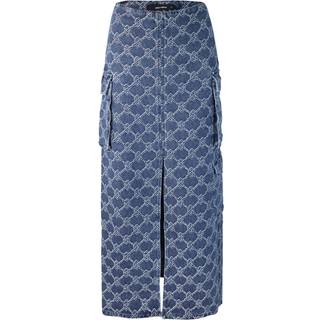 Daily Paper Zora Denim Cargo Skirt Blue M - Blue - M