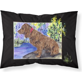 """" Caroline's Treasures SS8065Pillowcase Boykin Spaniel Moisture Wicking Fabric Standard Pillowcase Large Multicolor """"