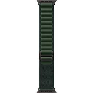 Apple Watch 49mm Black Titanium Alpine Loop (green)
