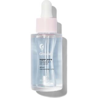 Glossier Super Pure Clearing Face Serum med niacinamid zink 1 fl oz / 30 ml