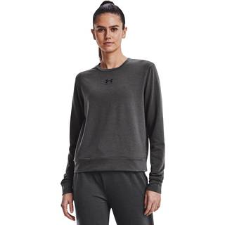 Sweatshirt Under Armour Rival Terry Crew-GRY 1369856-010 Størrelse L