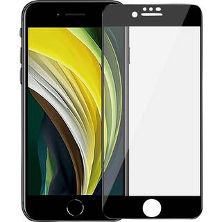 Dacota Platinum iPhone SE (2022)/SE (2020)/8/7/6 Tiger Glass skærmbeskytter, sort