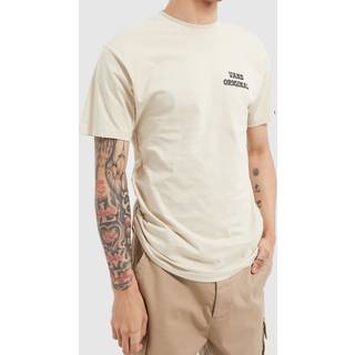 Vans - Skull Void Classic T-Shirt, Man, Beige, Size: M - Beige - M