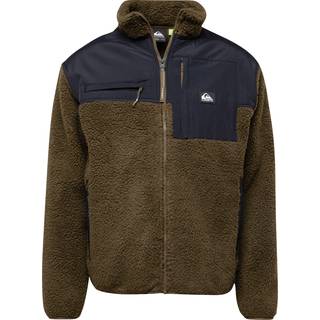 Quiksilver Clean Coast Fleecejakke - S - desert sage abstract palm